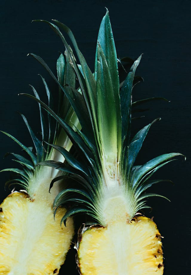 Ananas, riche en enzymes digestives