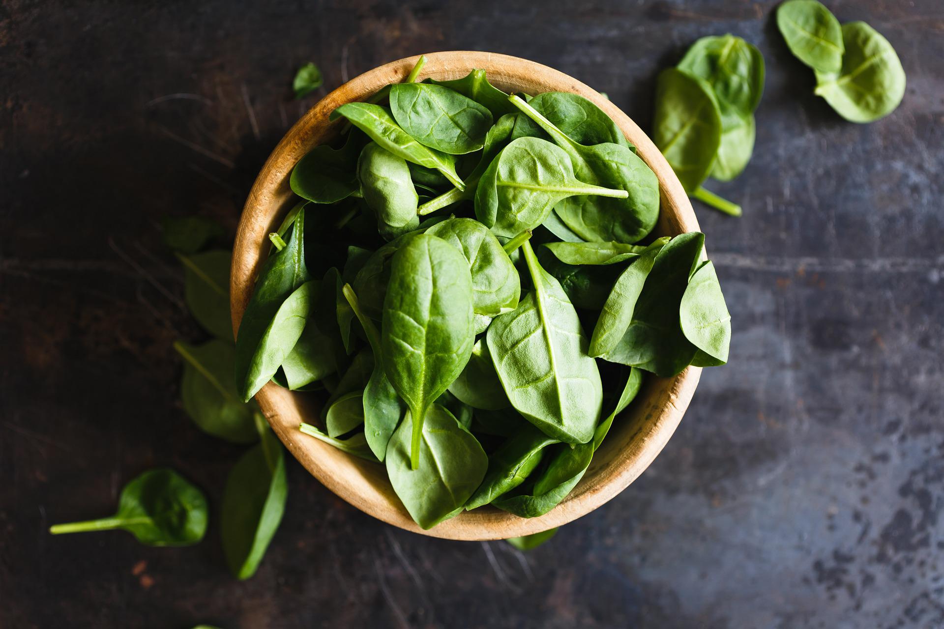 Repas sain vu de dessus, cure détox